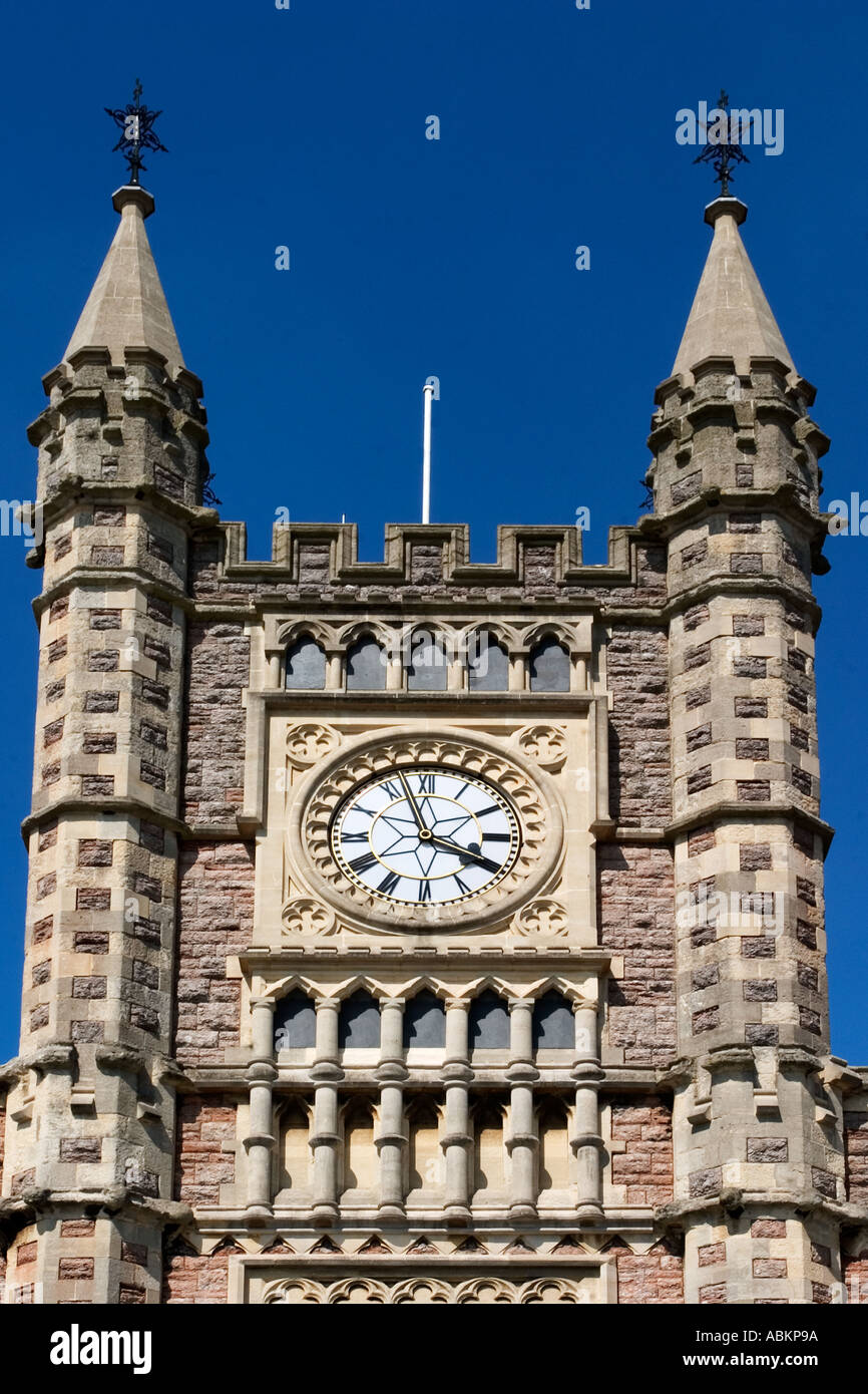 Clock Tower Over The Main Entrance to Temple Meads Railway Station in
