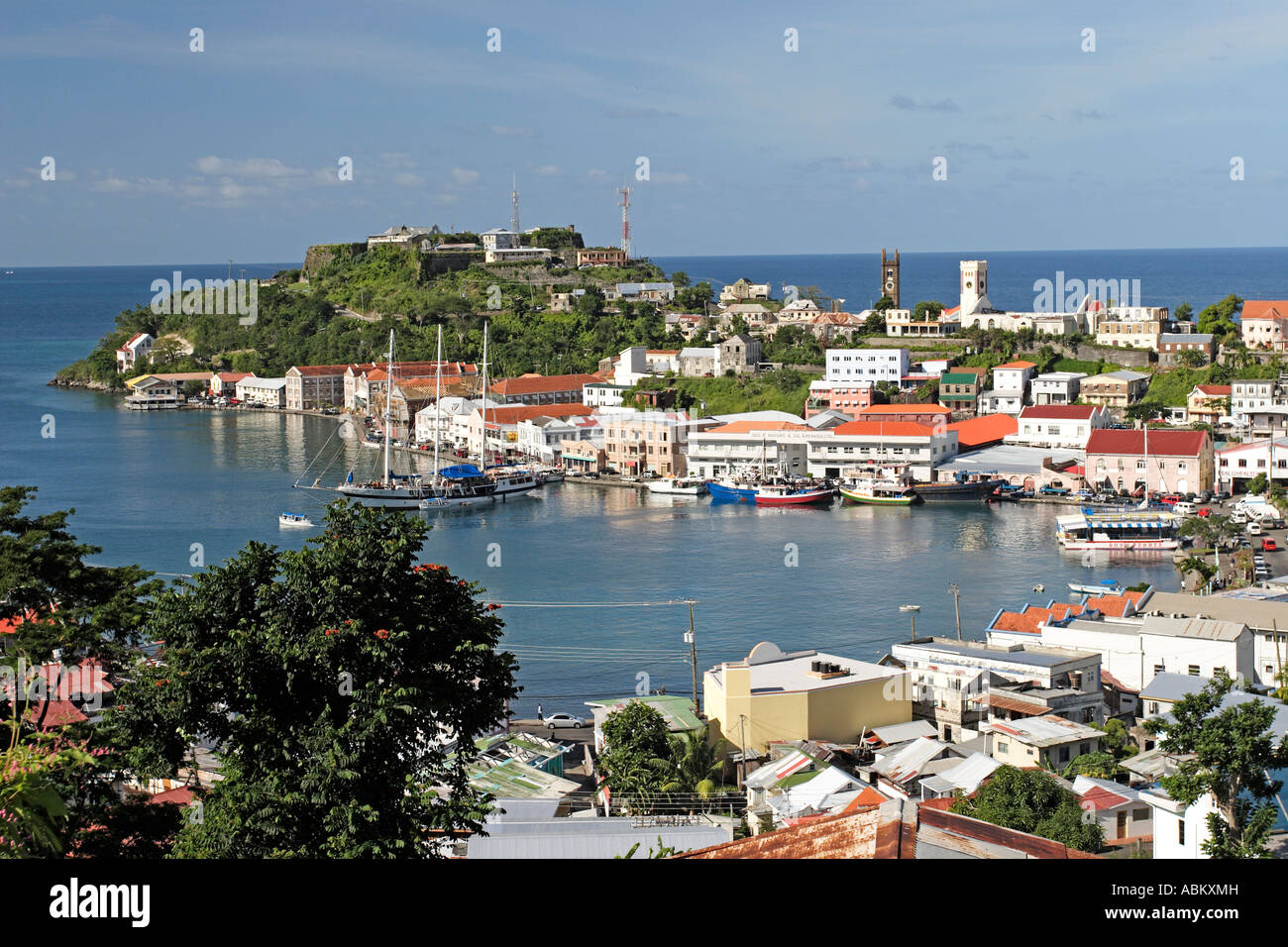 St capital of Grenada Stock Photo Alamy