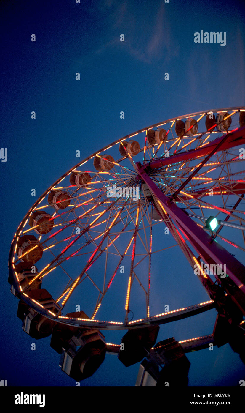 Ferris wheel at Ohio State Fair Stock Photo