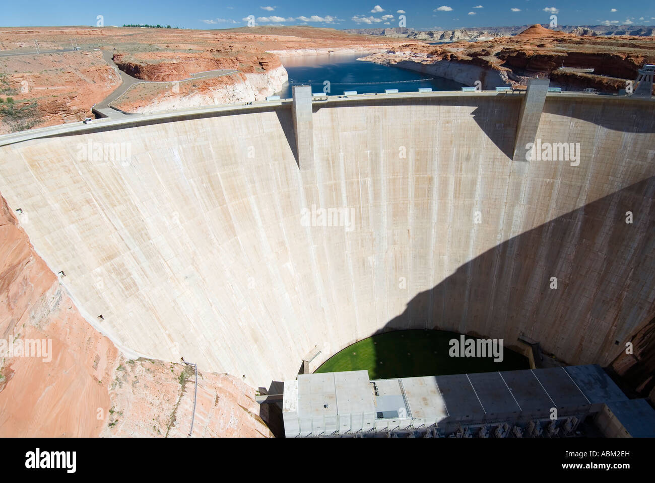 Glen Canyon Dam Stock Photo