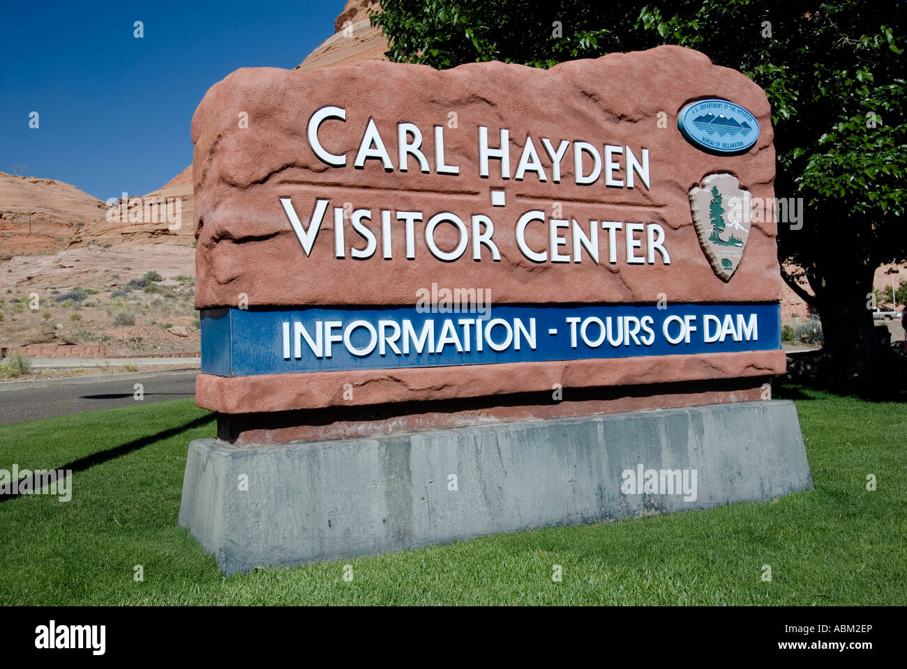 Glen Canyon Dam Stock Photo