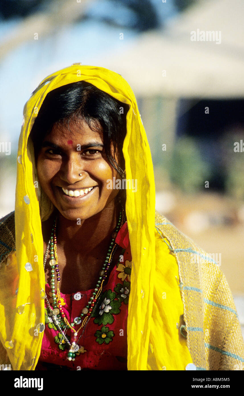 Beautiful Indian girl in Rajasthan ,India Stock Photo - Alamy