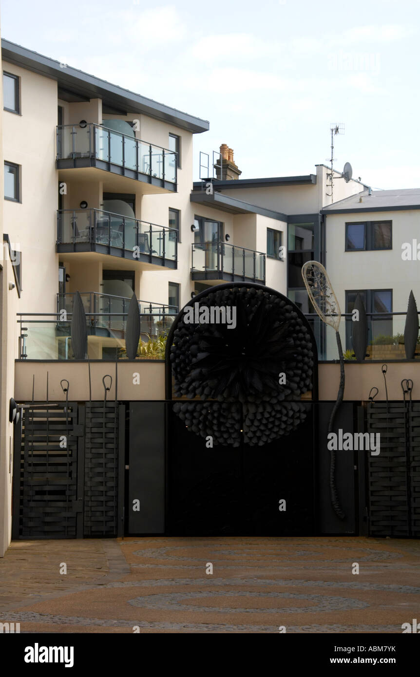 Brighton Housing Development Stock Photo Alamy