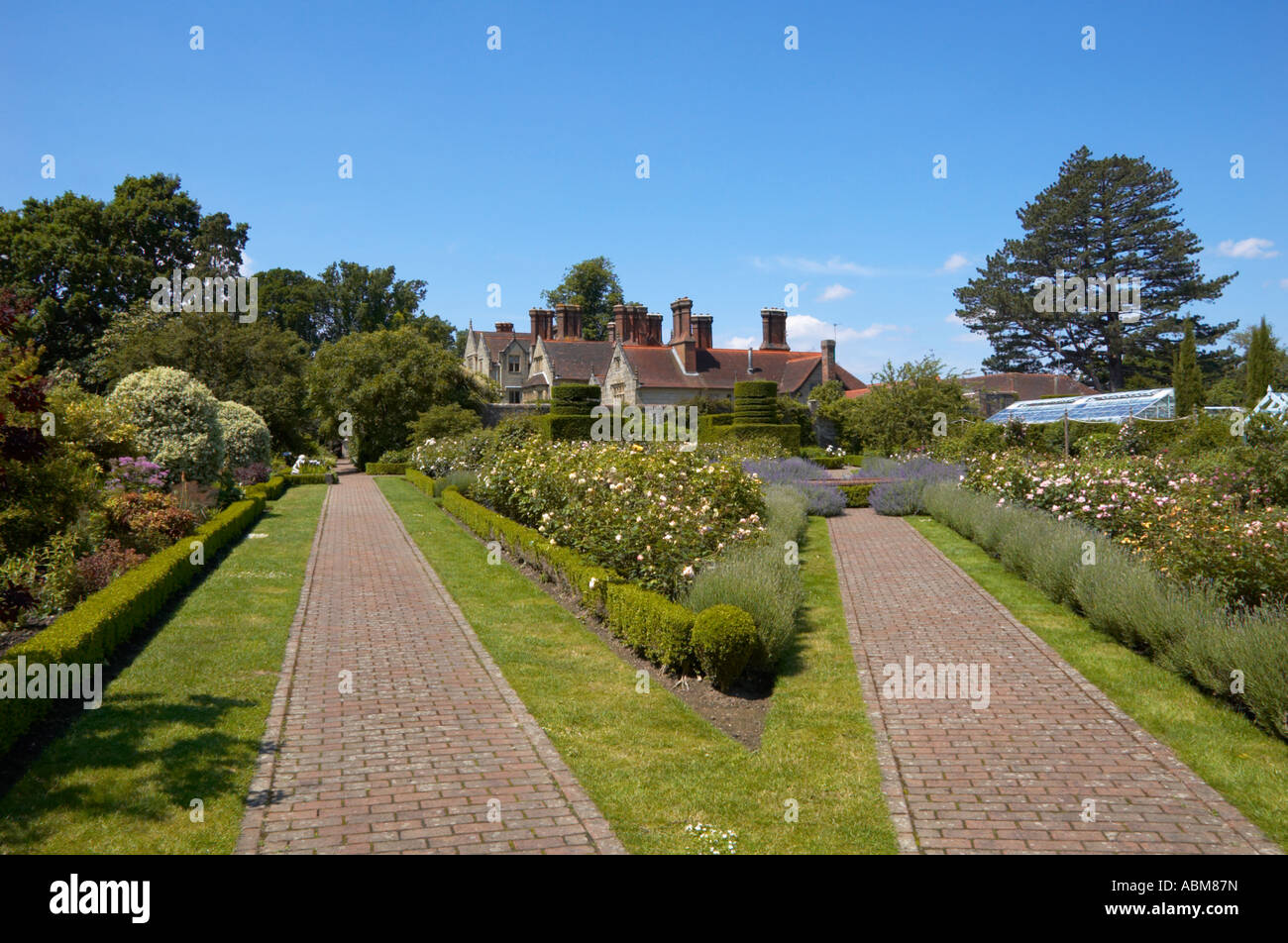 Borde Hill Gardens Stock Photo