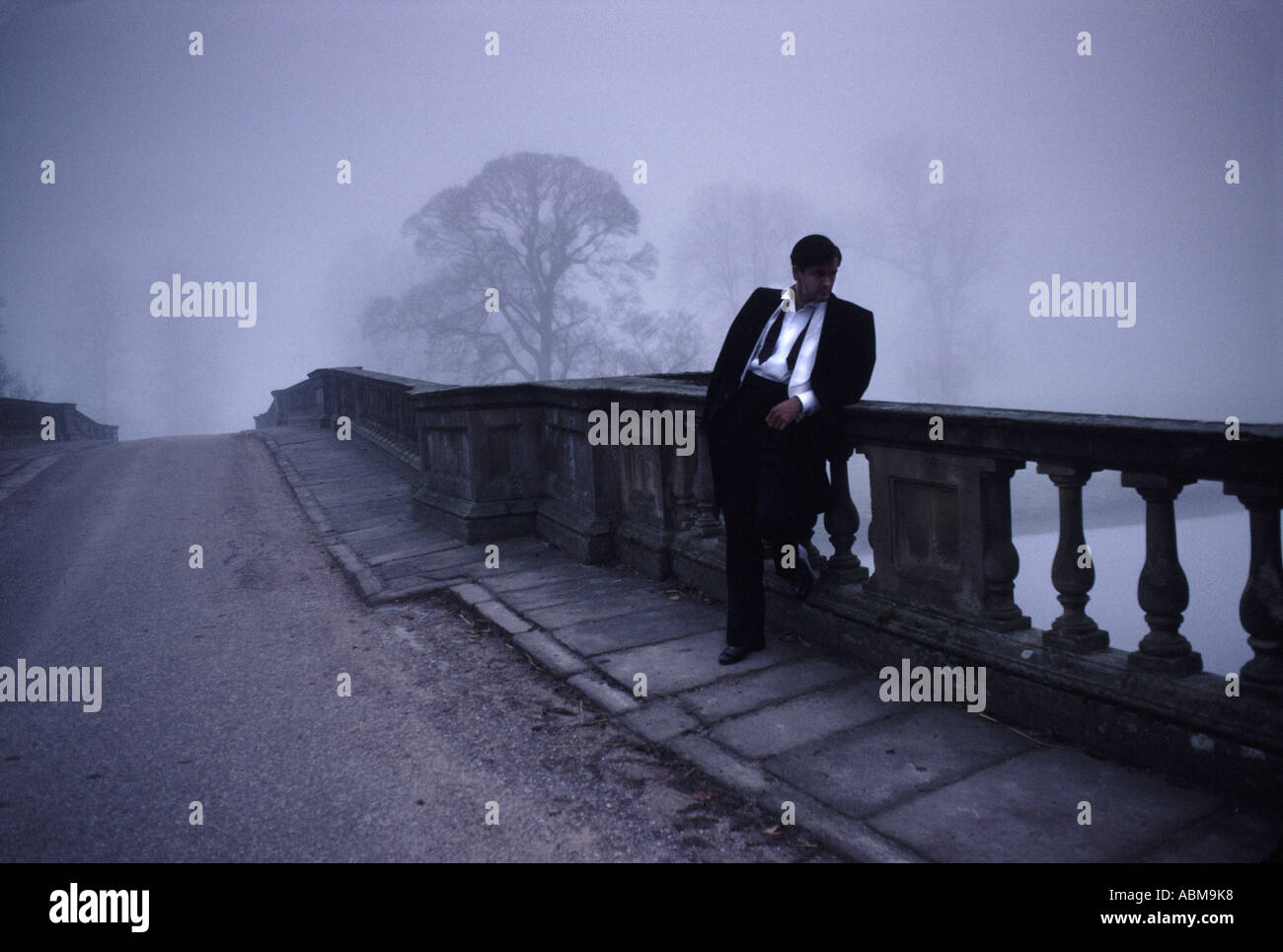 Lonely on bridge hi-res stock photography and images - Alamy