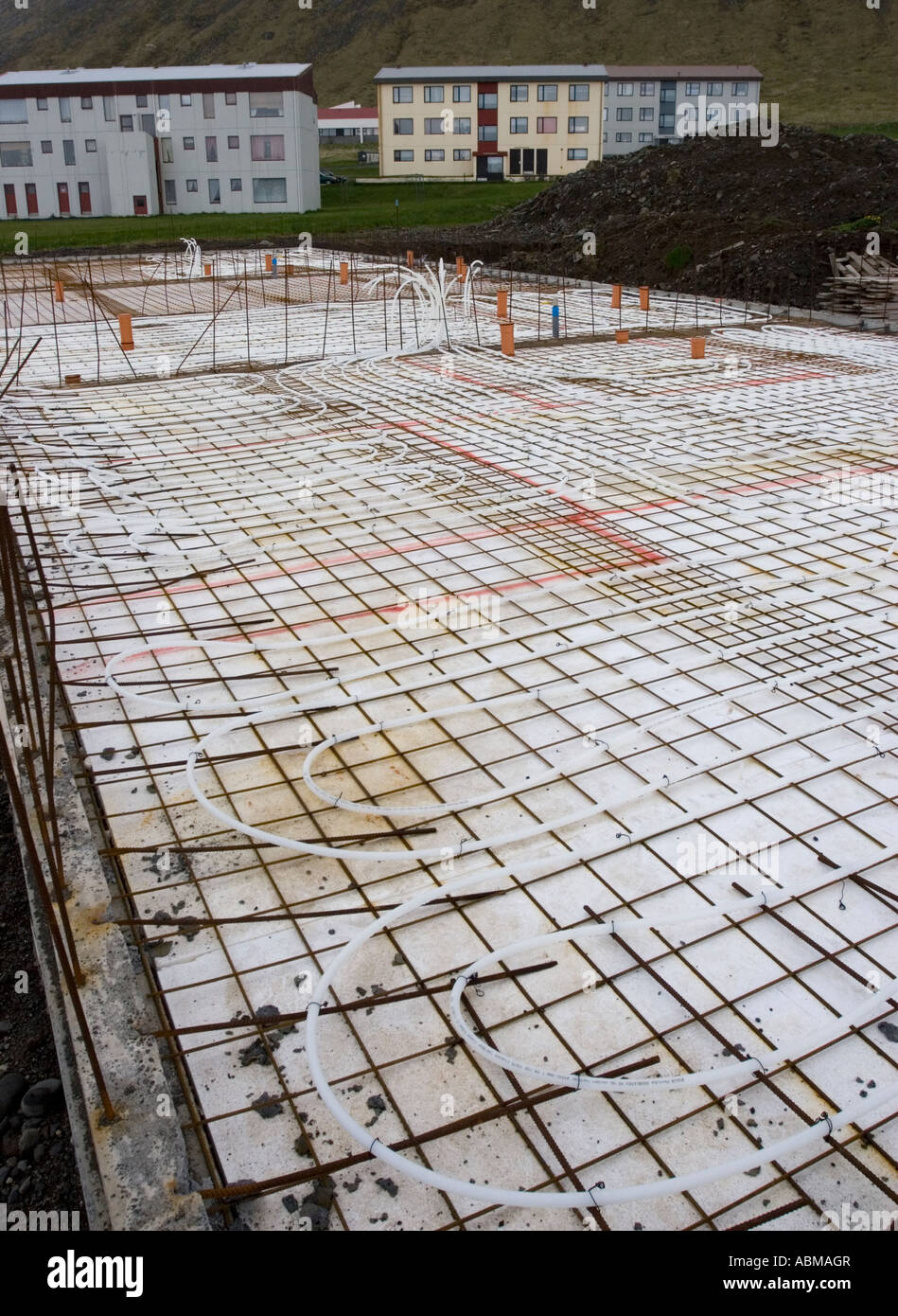 Radiant Floor Heating Stock Photo Alamy