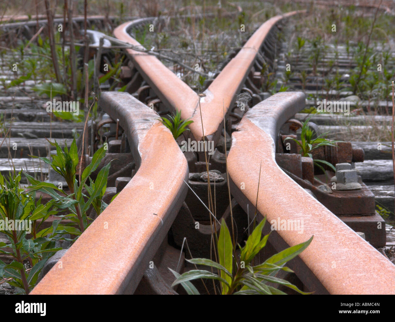 Rusty rails hi-res stock photography and images - Alamy