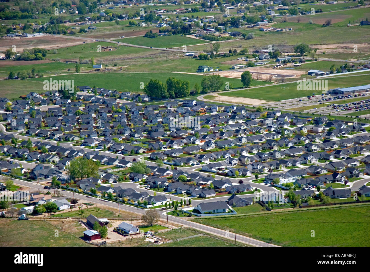 Suburban housing in boise idaho hires stock photography and images Alamy