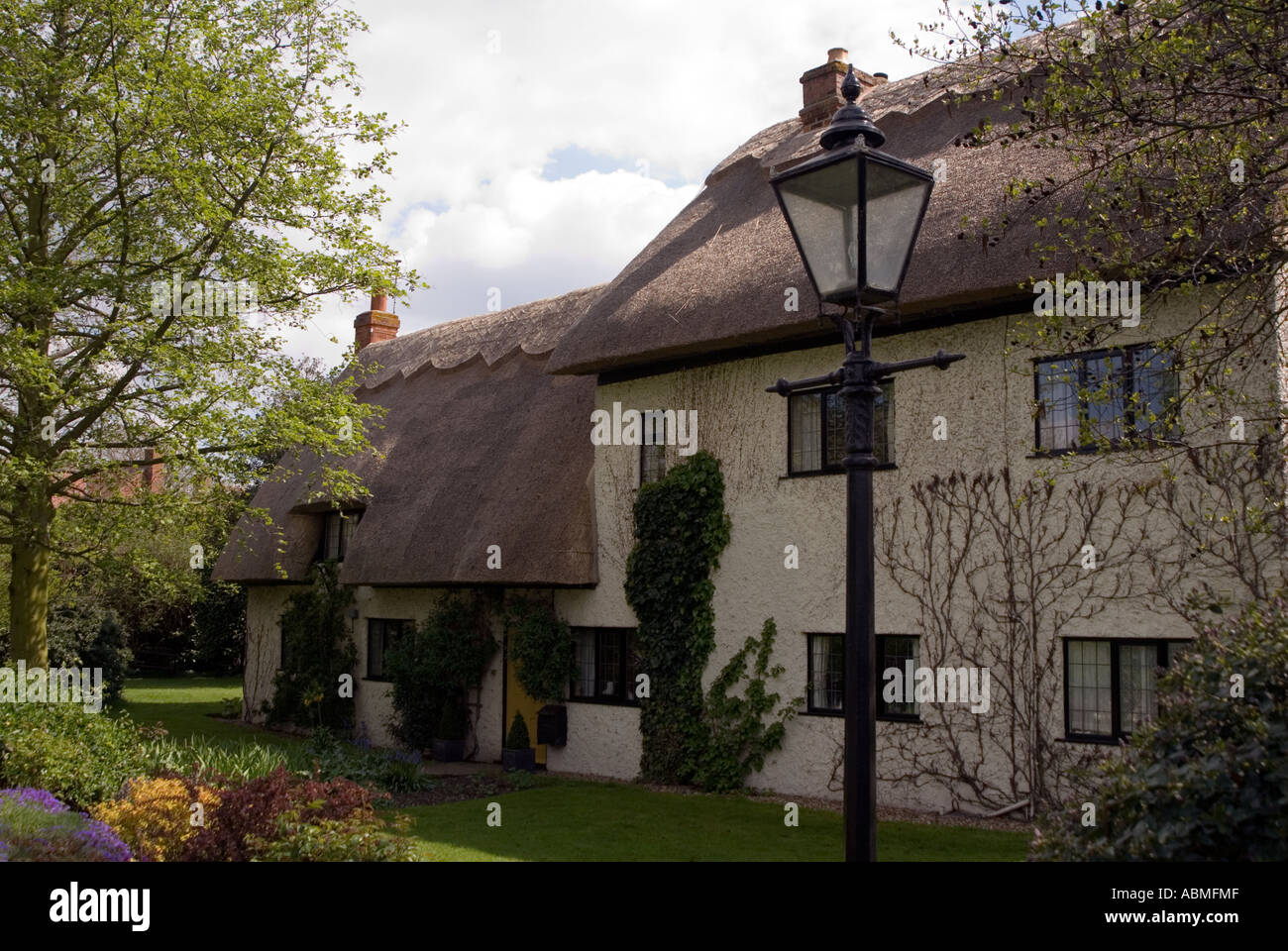 A traditional country house in Milton Keynes Village Stock Photo Alamy