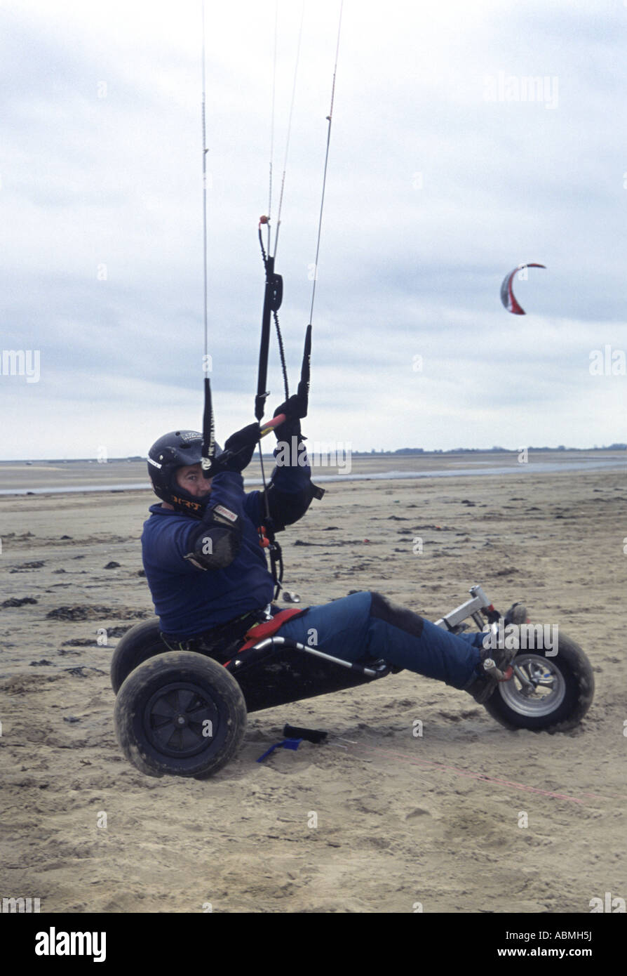 Power kite buggy hires stock photography and images Alamy