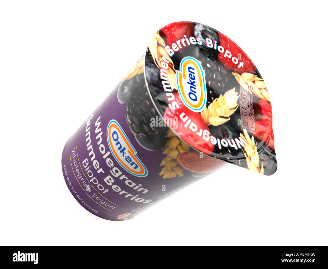 Wholegrain Fruit Yogurt Stock Photo Alamy