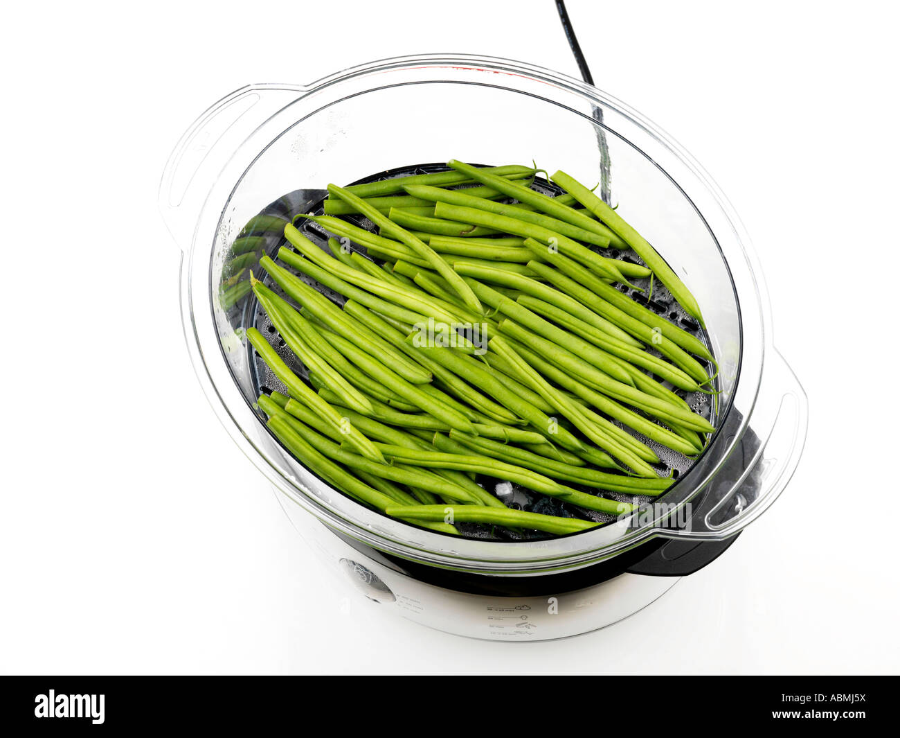 Steamed Green Beans Stock Photo Alamy
