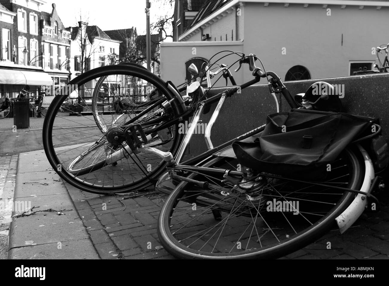 thrown down (push)bike Stock Photo Alamy