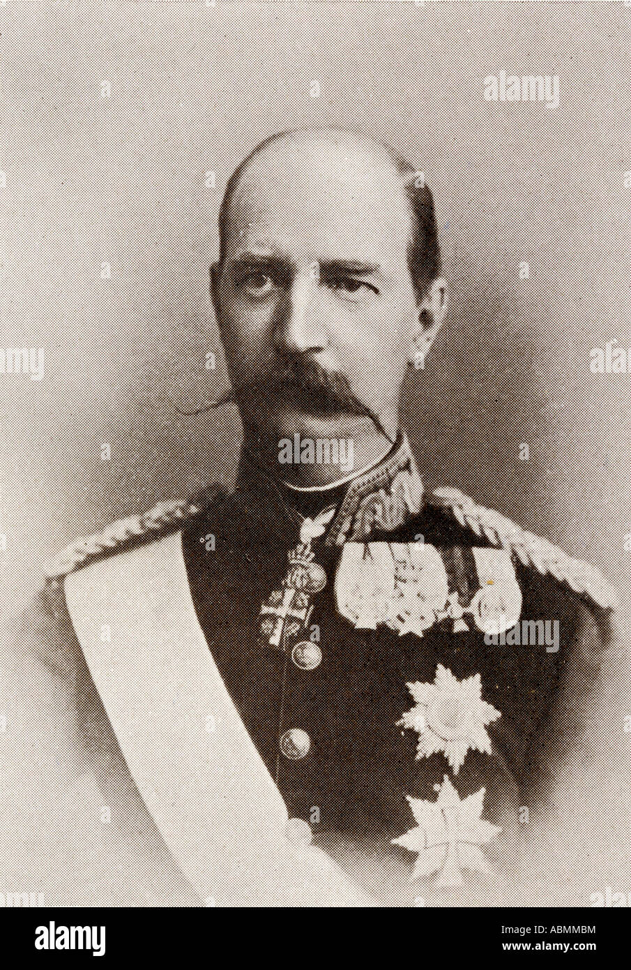 George I, King of Greece, 1845 -1913. Stock Photo