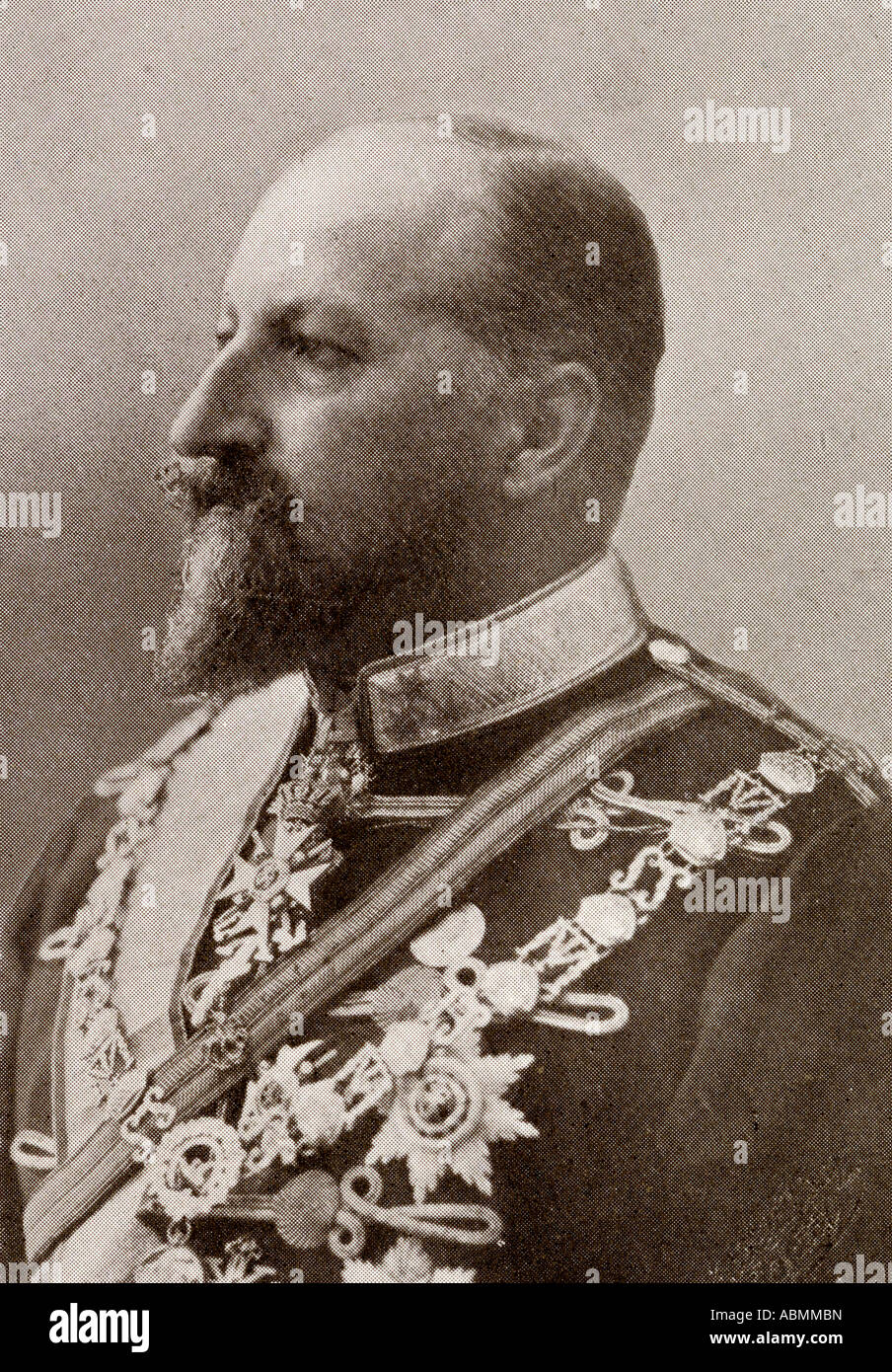Ferdinand I, Tsar of Bulgaria, 1861 - 1948. Stock Photo