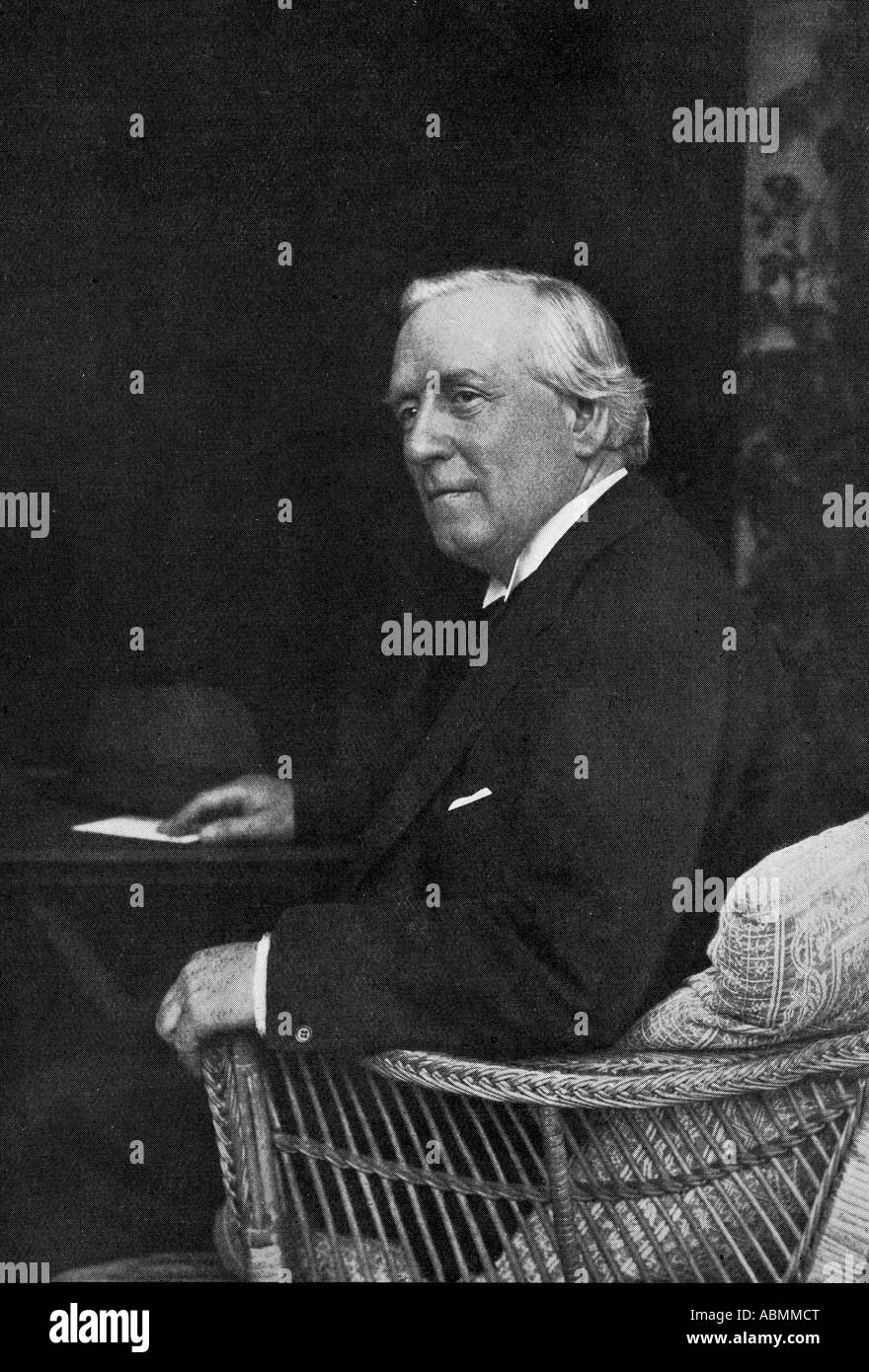 Herbert Henry Asquith, 1st Earl of Oxford and Asquith, 1852 - 1928.  British Liberal Prime Minister. Stock Photo