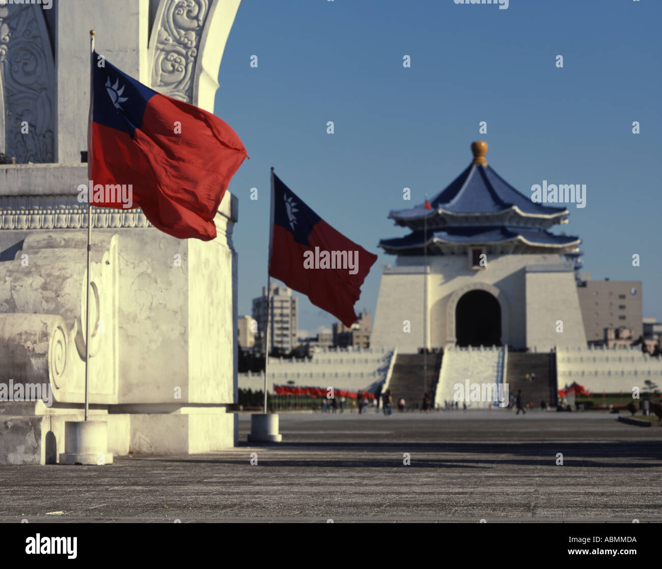 National Chiang Kai-shek Memorial Hall ( National Taiwan Democracy Memorial Hall ) , Taipei, Taiwan Stock Photo