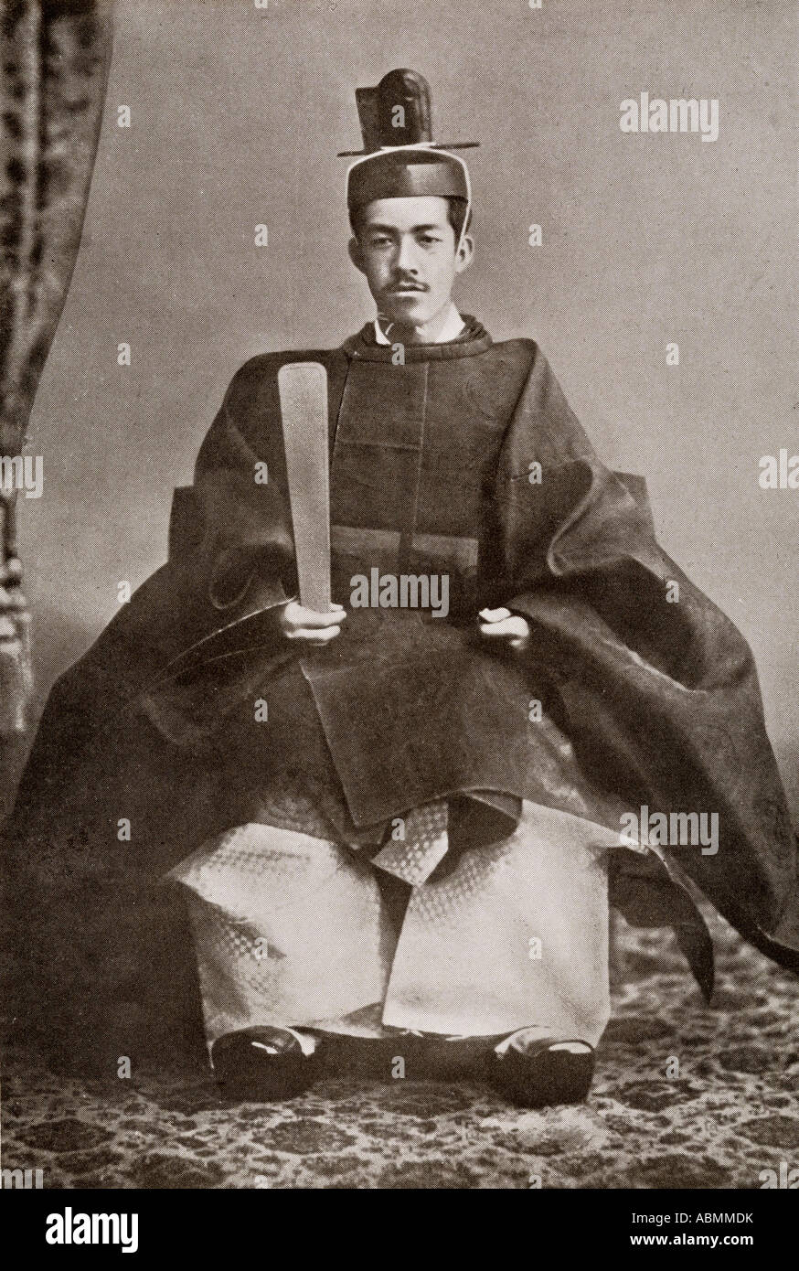 Emperor Taisho, 1879 - 1926. 123rd Emperor of Japan. Stock Photo