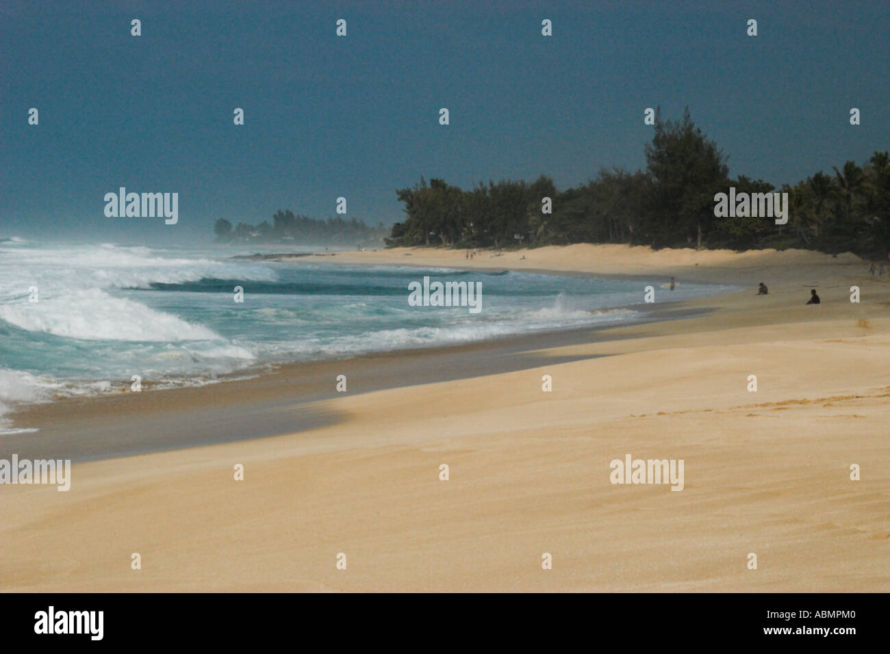 Pipeline beach Oahu Hawaii Pacific Stock Photo Alamy