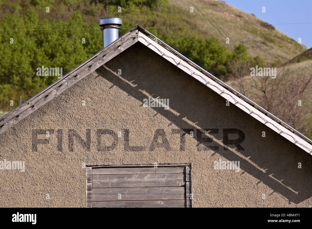 A Findlater building moved to Qu'Appelle Valley in scenic Saskatchewan ...