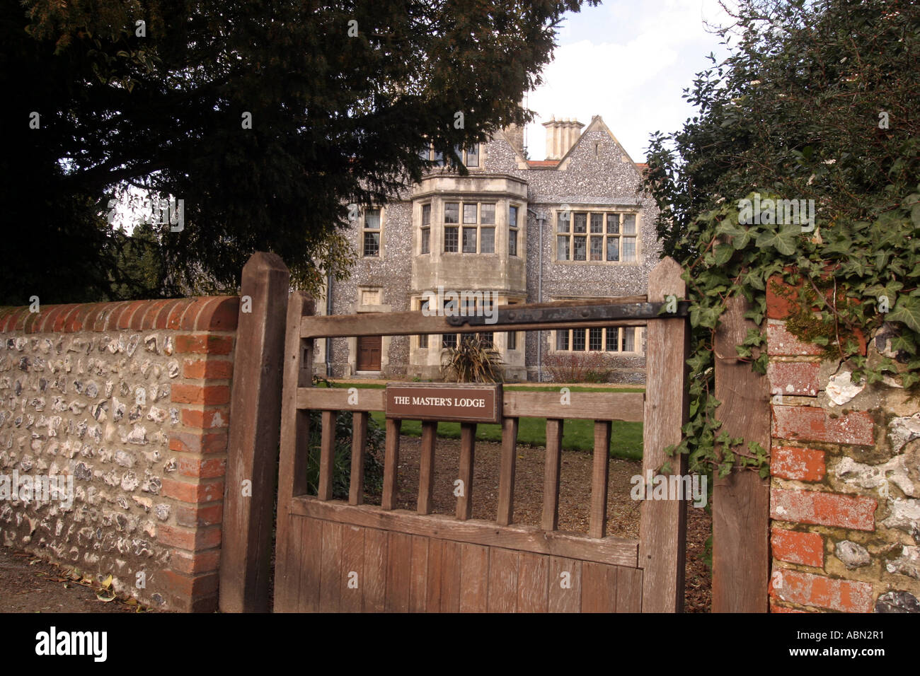 Winchester Hampshire St Cross The Masters Lodge the hospital of St