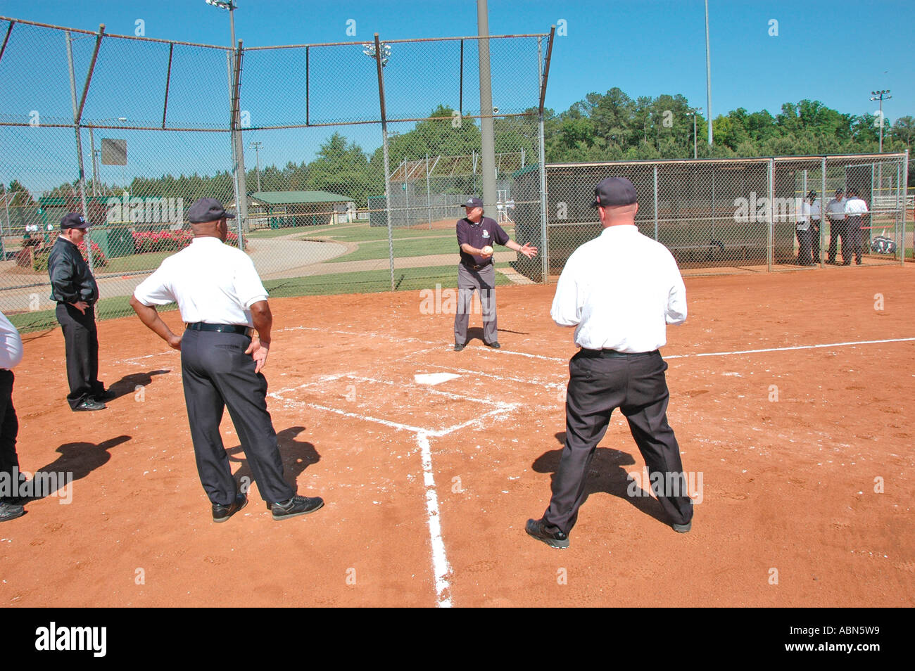 softball umpires for ASA organization in the USA and America during