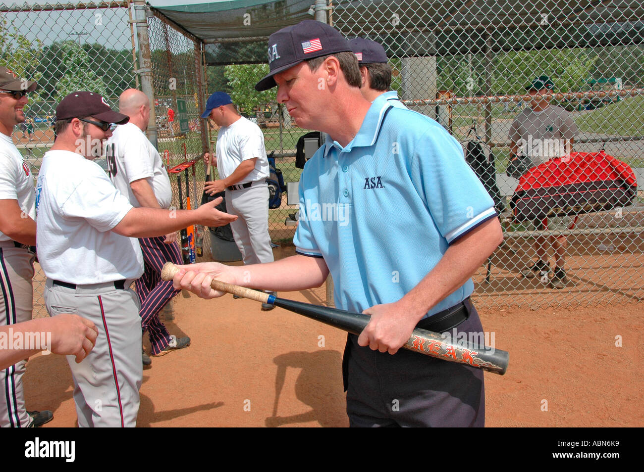 New softball umpires for ASA organization in USA and America during
