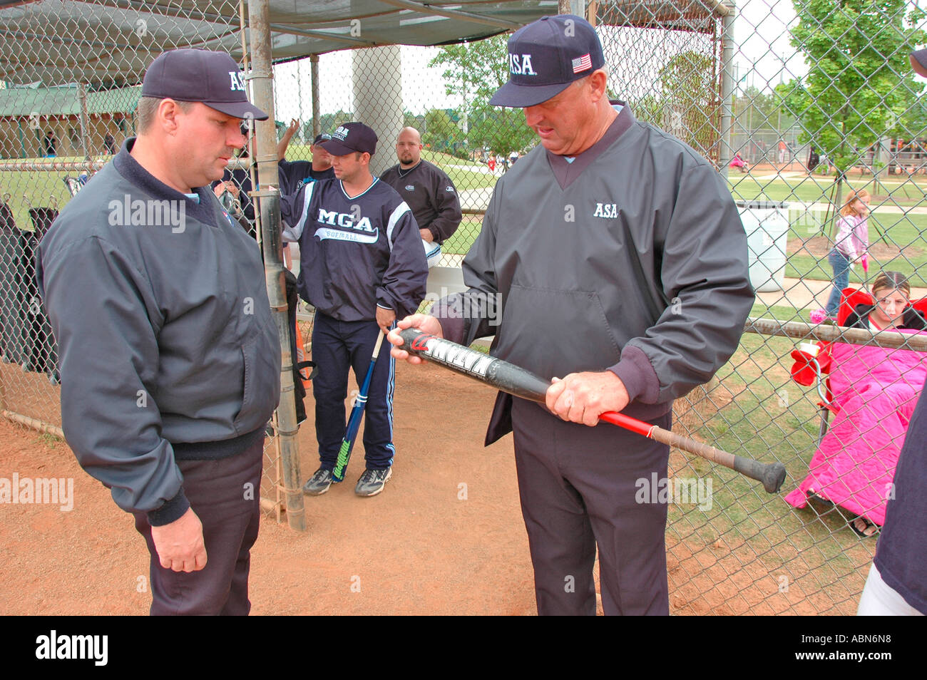 New softball umpires for ASA organization in USA and America during