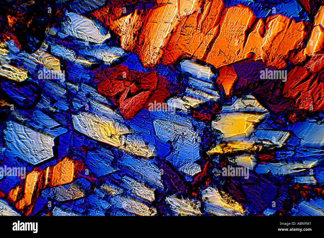 Mixed organic crystals Stock Photo - Alamy