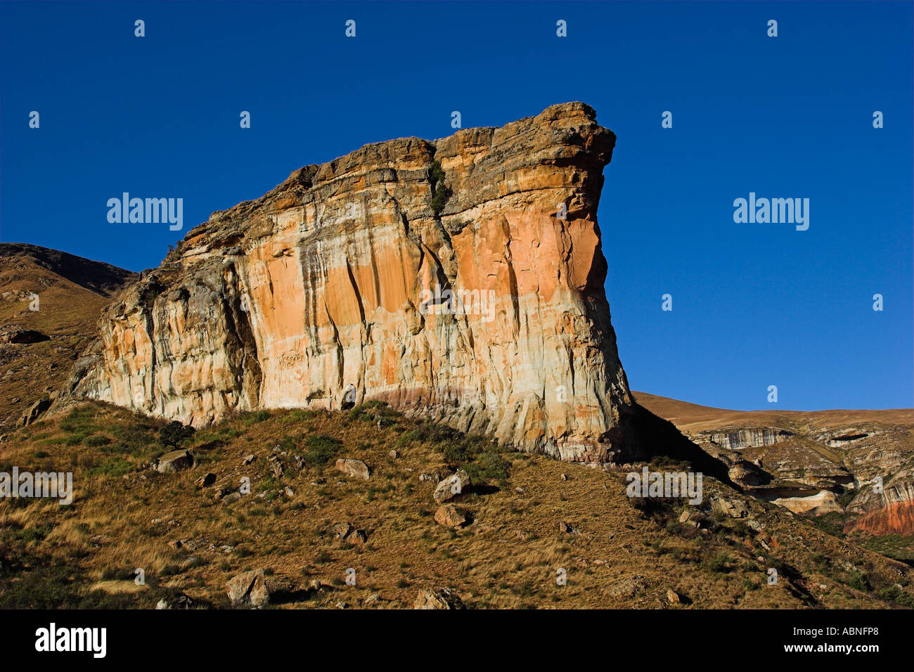 golden gate national park-rock formation brandwag Stock Photo - Alamy