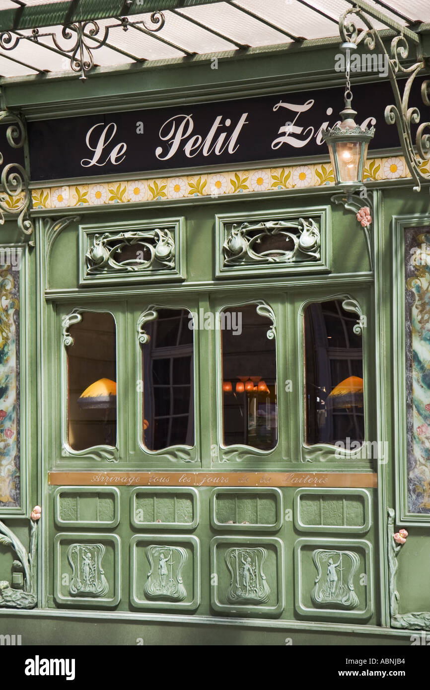 Le Petit Zinc cafe in St Germain des Pres Paris France Stock Photo Alamy