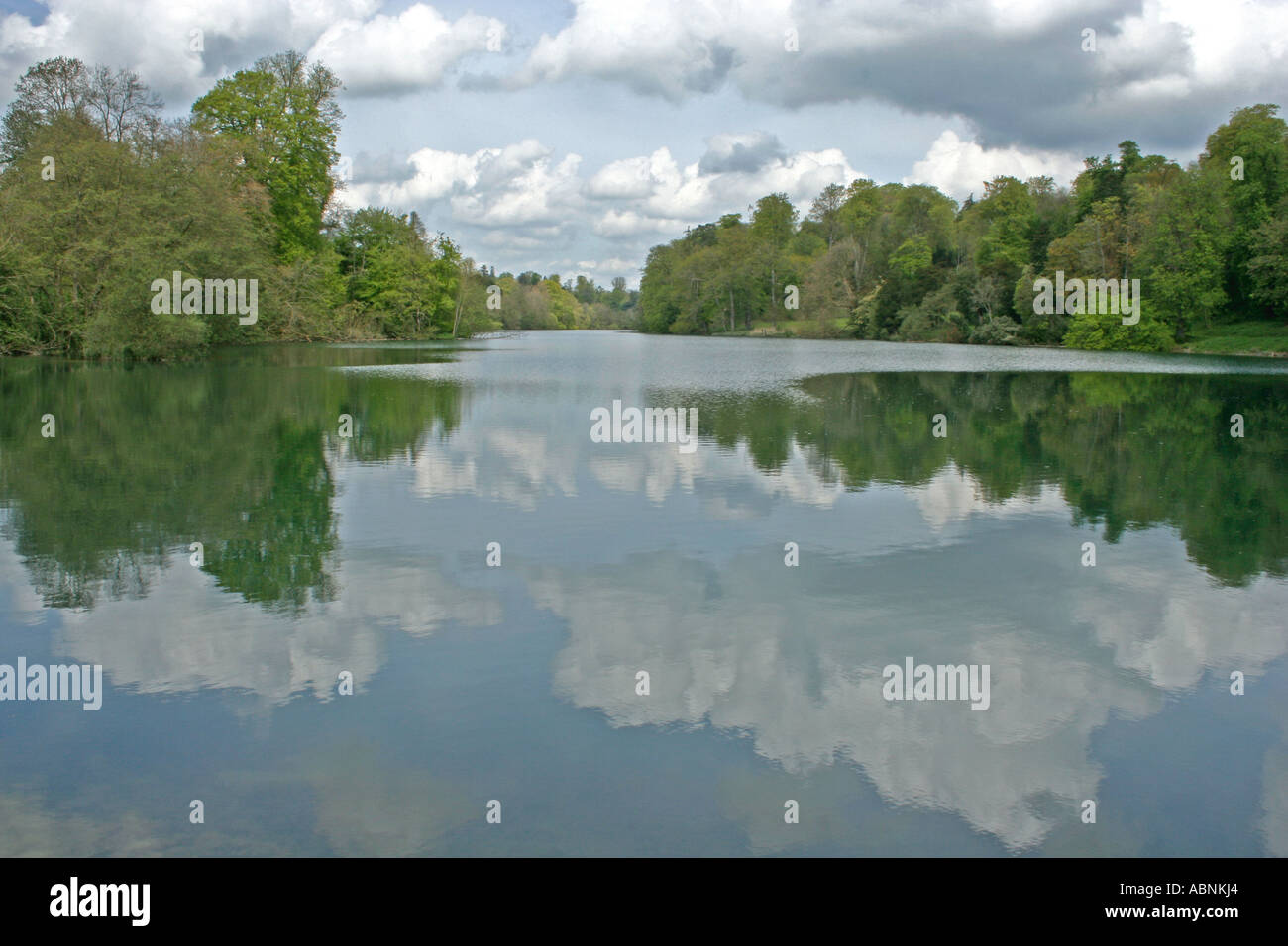 Fonthill Estate Lake, Wiltshire, UK. Europe Stock Photo Alamy