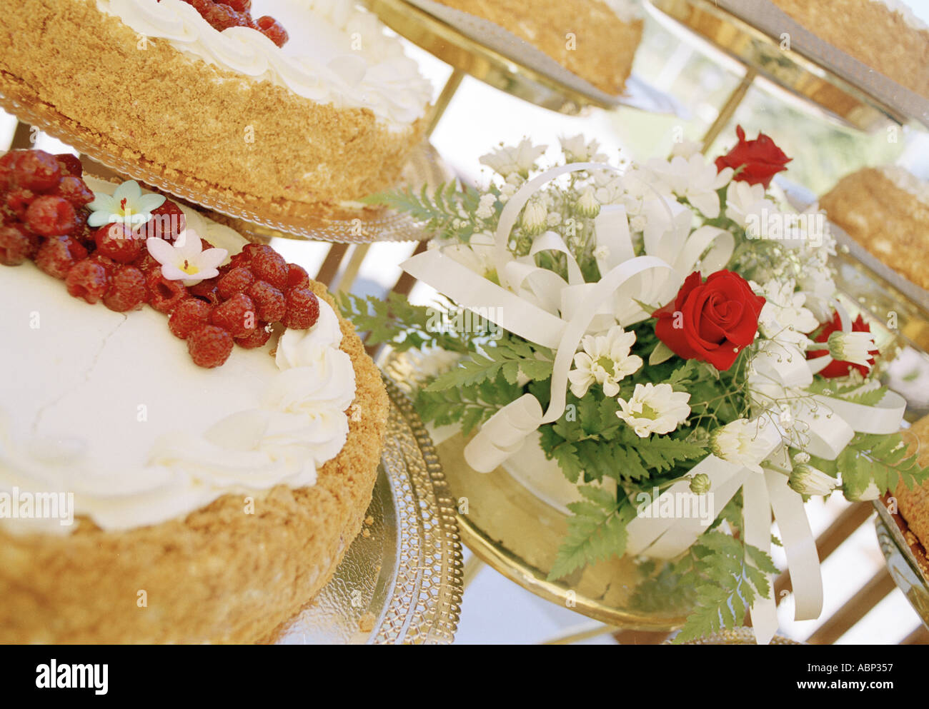 Wedding cakes Stock Photo