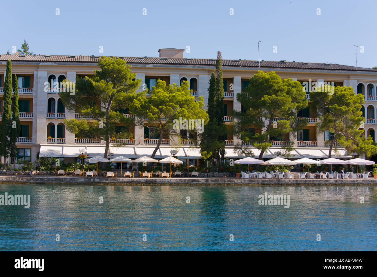 Hotel Neptun, Brioni islands, Veliki Brijun, Croatia Stock Photo