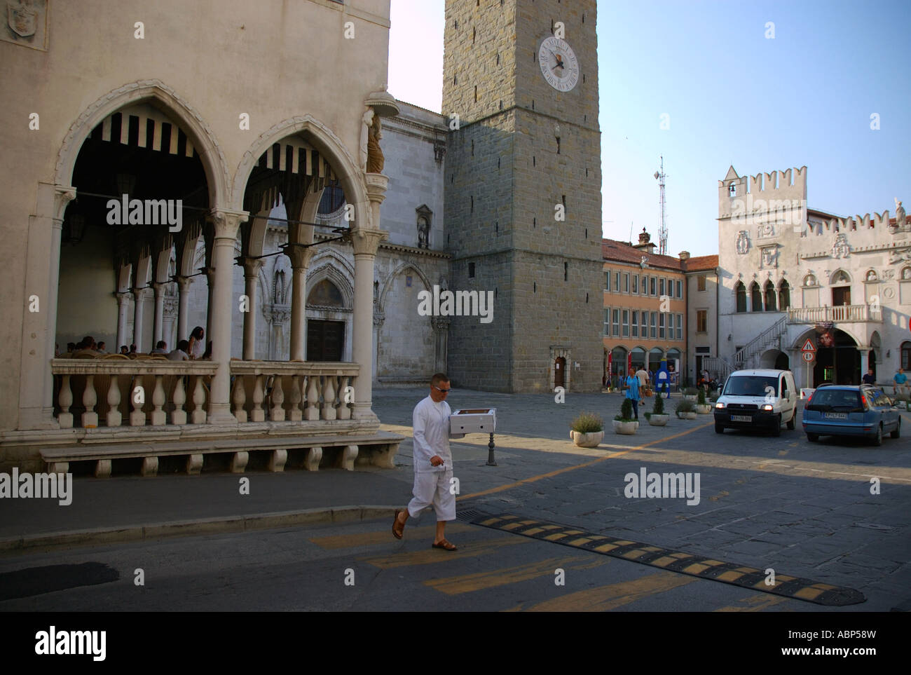 View Koper main square Istria Primorska Slovenia Capodistria Capo d ...