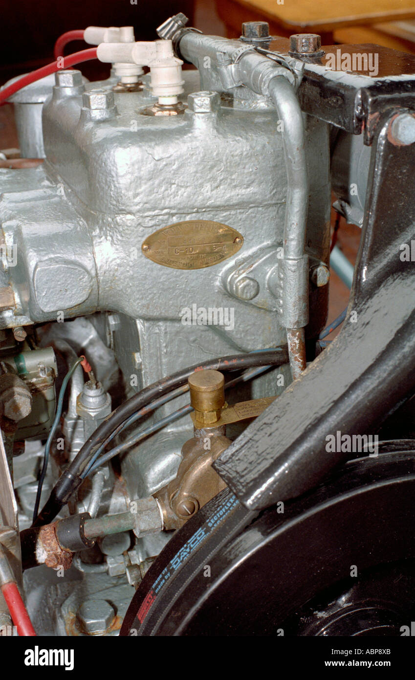 Old boat engine Stock Photo Alamy
