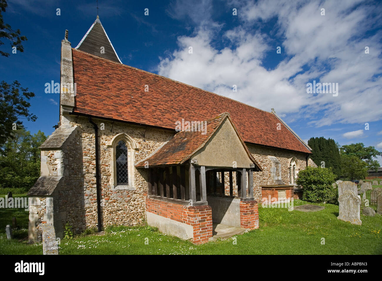 St mary church, West Bergholt; Colchester Stock Photo
