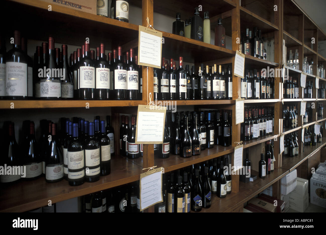 Casa del Vino winery Stock Photo