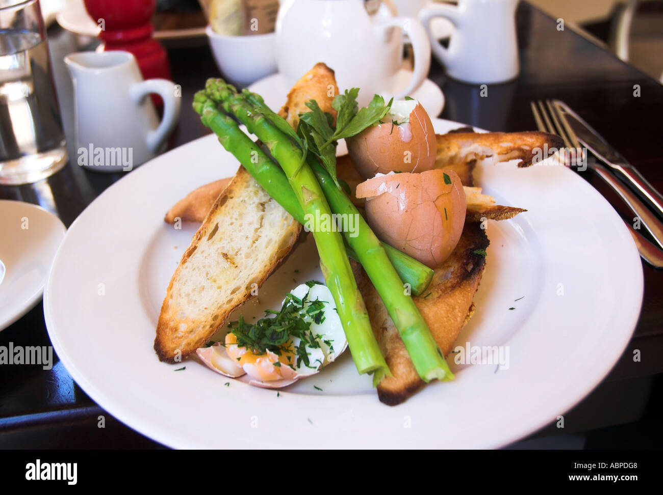 Vegetarian breakfast in sydney Stock Photo Alamy