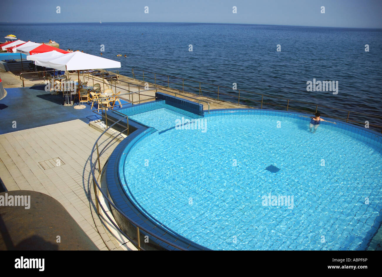 View Izola Primorska Istria Slovenia former ex Yugoslavia Isola Stock