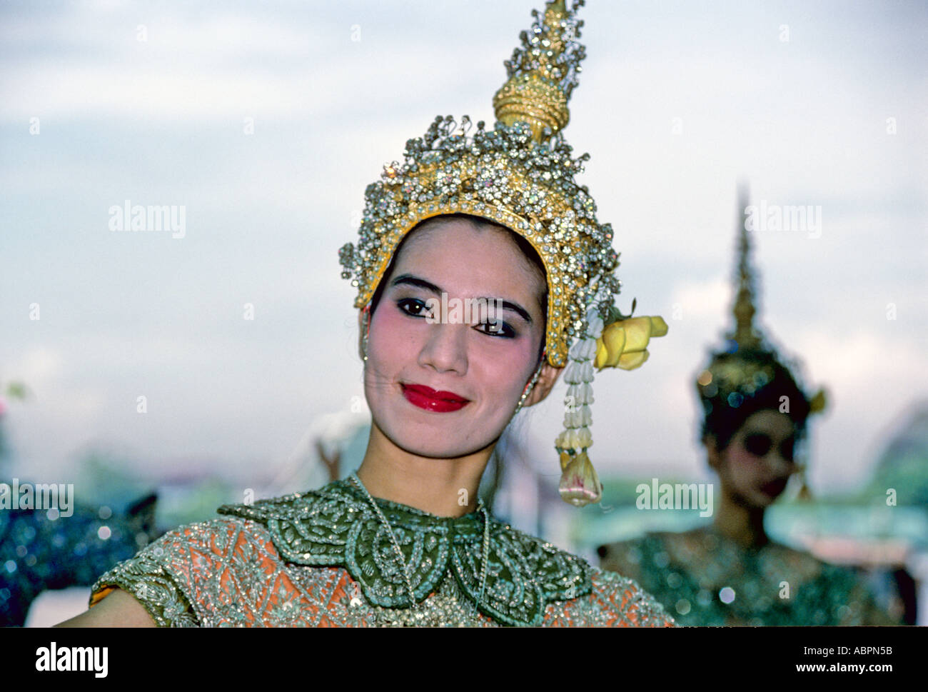 Traditional Thai Dancer at the Kodak Siam Show at Oriental Hotel
