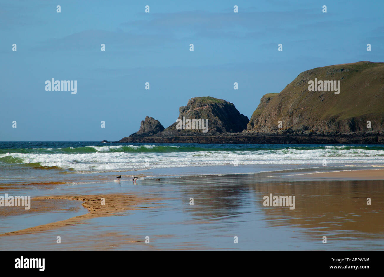 Farr Point, Farr Bay, Highlands, Sutherland, Scotland UK Europe Stock
