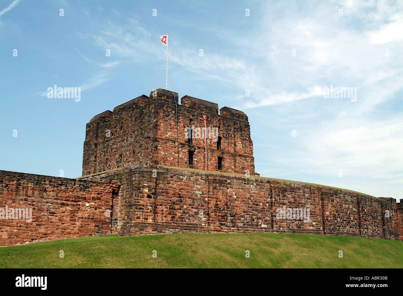 Carlisle Castle Cumbria England Stock Photo