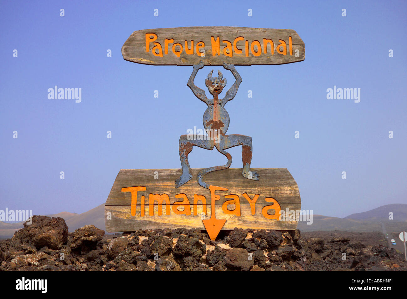 Spain, Canary Islands, Lanzarote, Timanfaya National Park, Parque