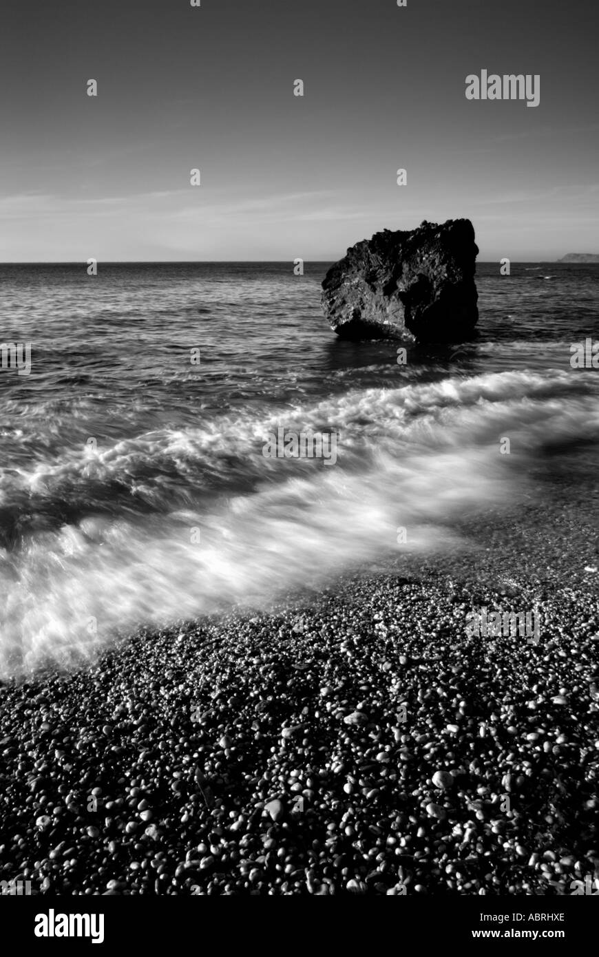 Beach, Start Point, South Devon Stock Photo Alamy