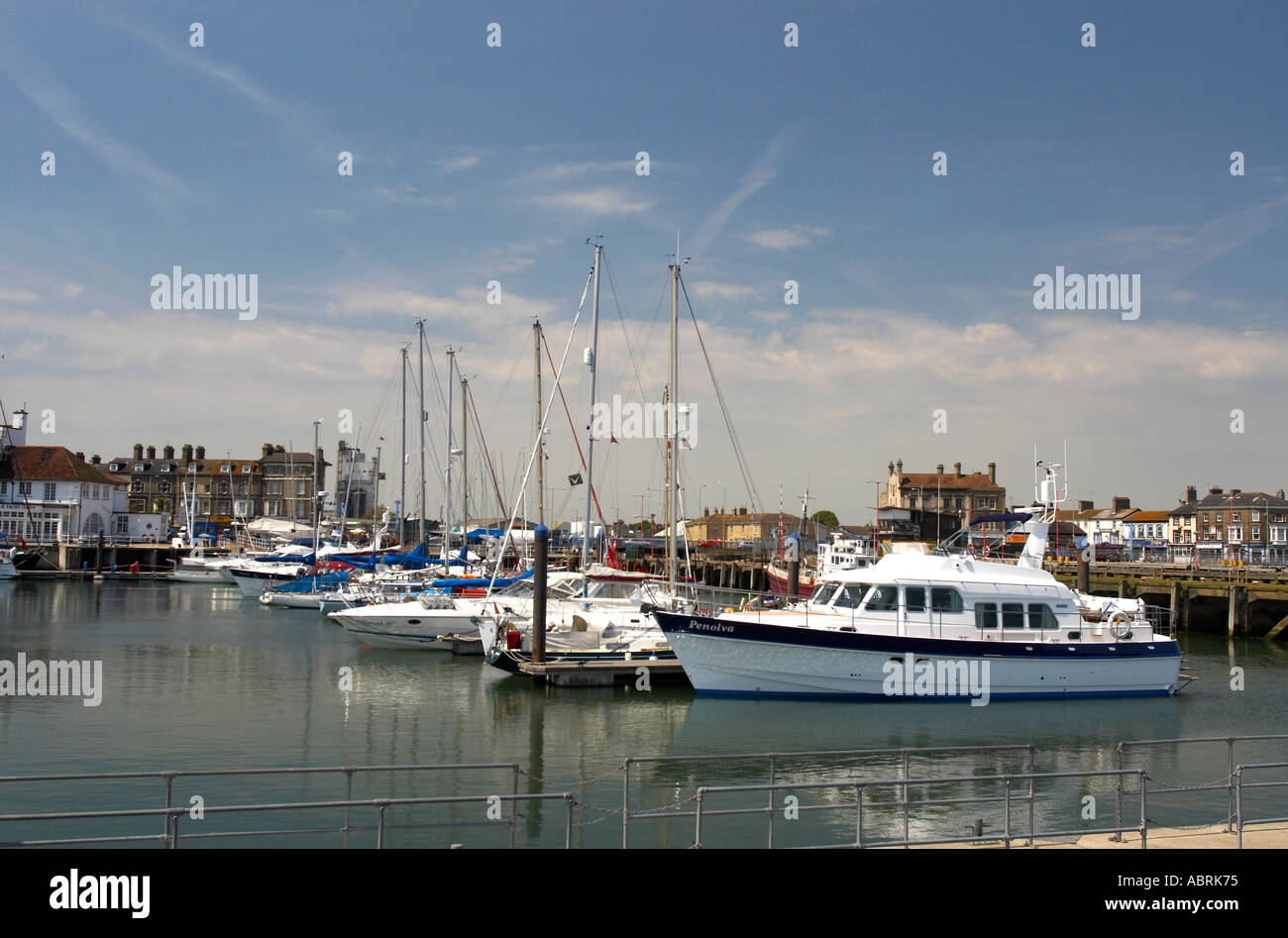 Lowestoft Marina Stock Photo Alamy