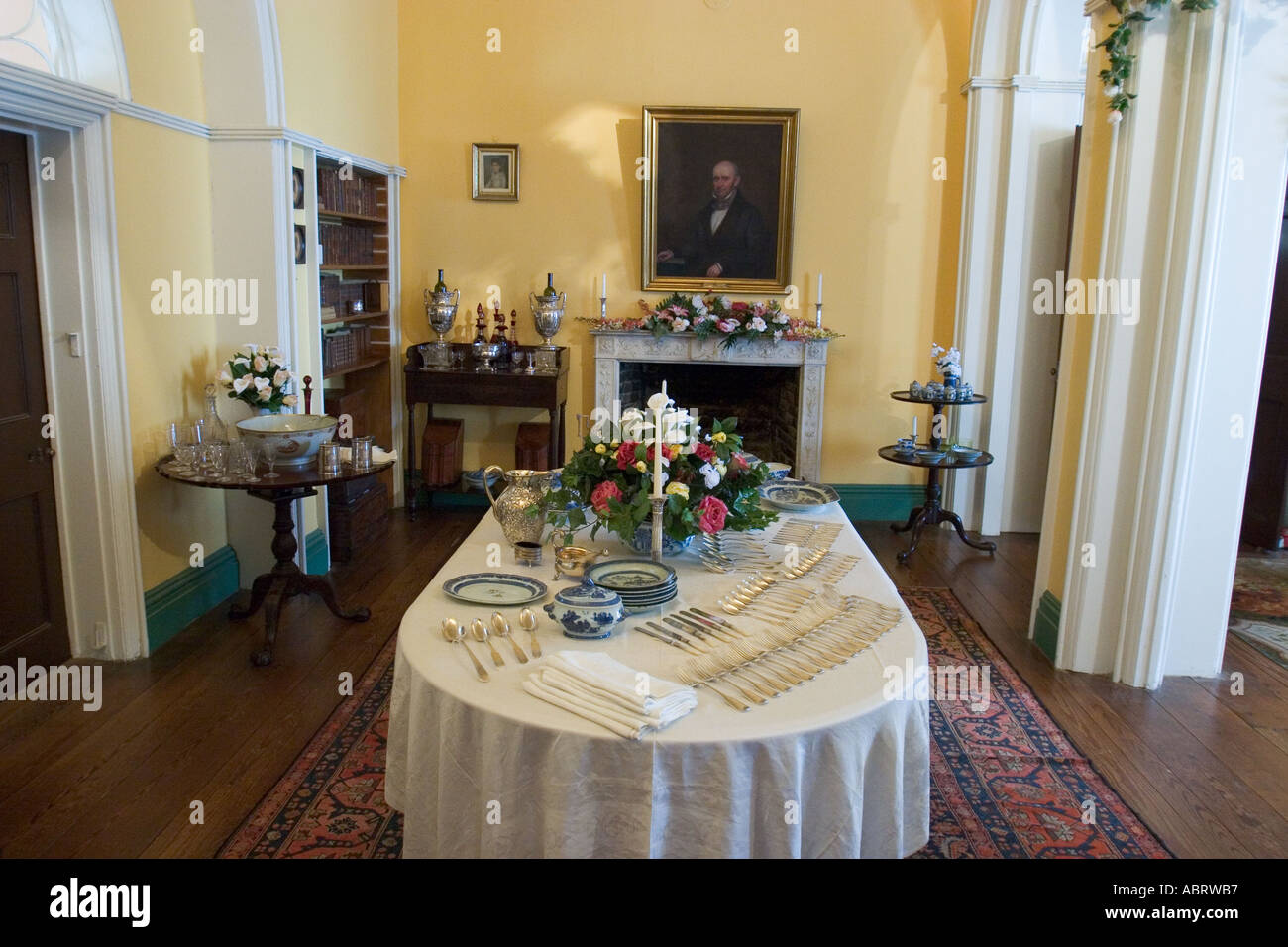 Robert E Lee Arlington House Stock Photo Alamy