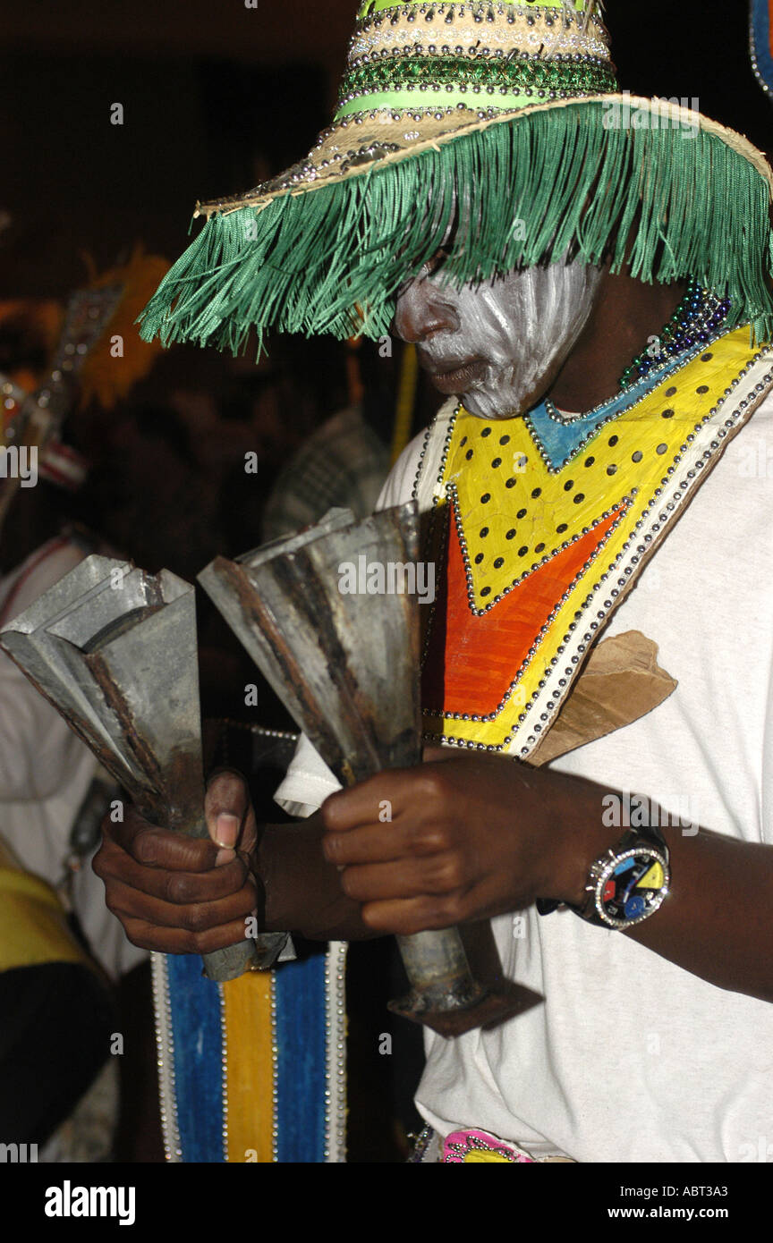 BAHAMAS Junkanoo Parade Cowbells Stock Photo Alamy