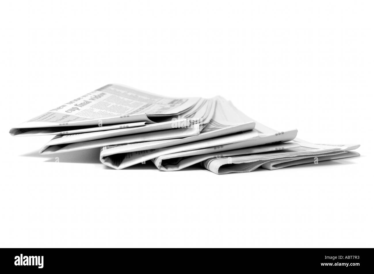 Newspaper Stock Photo