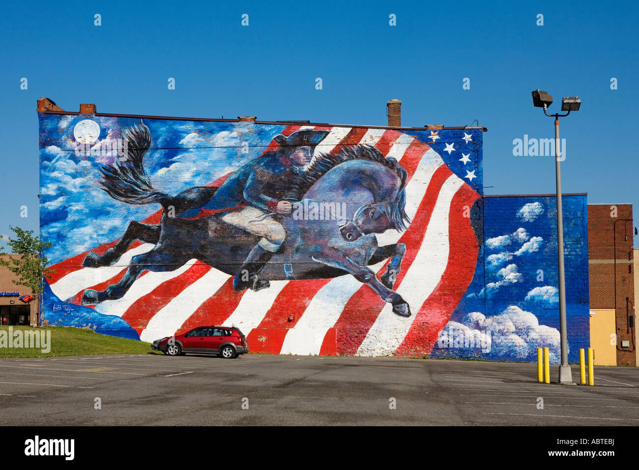 Paul Revere Mural Rome Ny